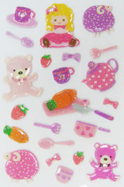 Etiquetas inchados japonesas do brinquedo da menina de Kawaii para o OEM do ODM das crianças/ODM disponíveis