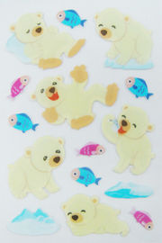 Etiquetas inchados feitas sob encomenda bonitas para formas dos animais da decoração da parede da sala do bebê